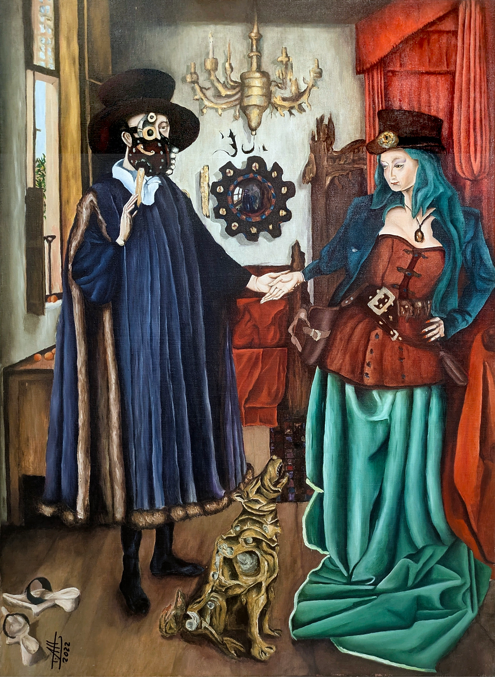 The Arnoldpunky Marriage by Félix Rubio — full artwork