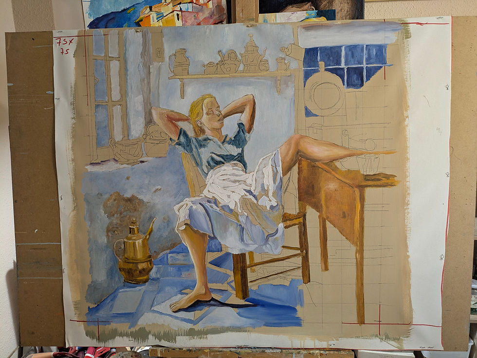 Thumbnail: Blue Kitchen Siesta 