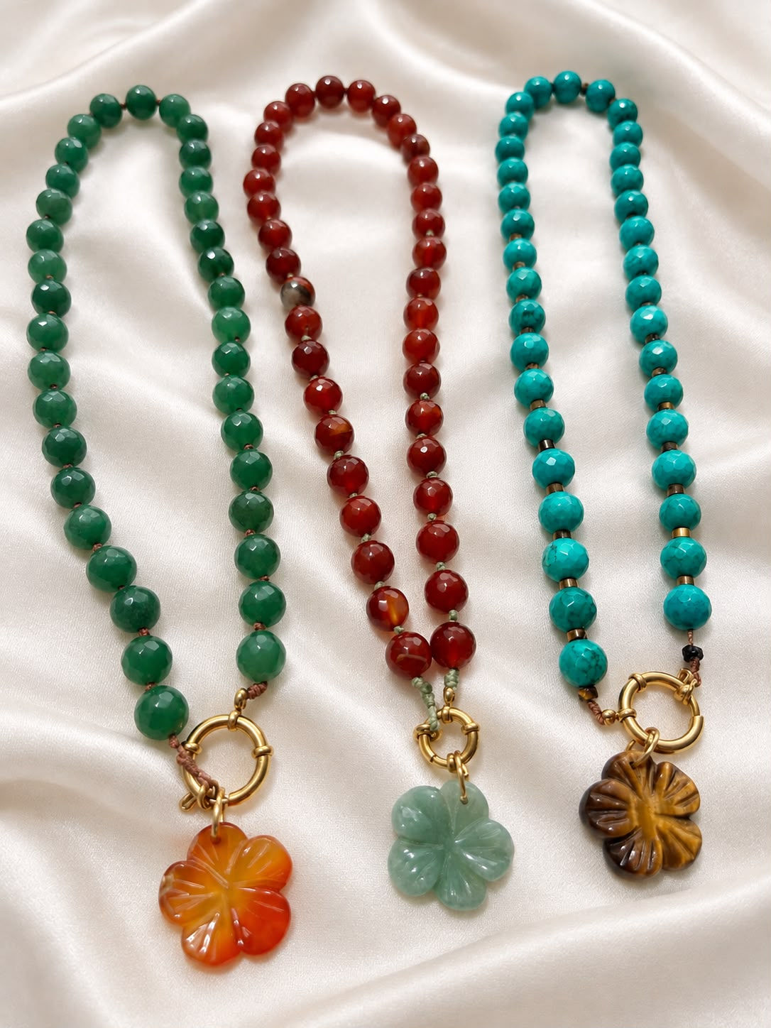 Collar dije de flor