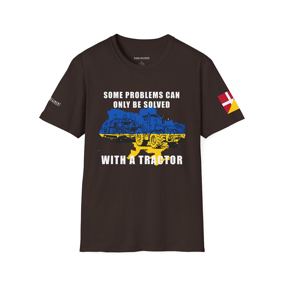 Miniaturebillede: Støtte T-shirt (Let/Soft, militære farver)