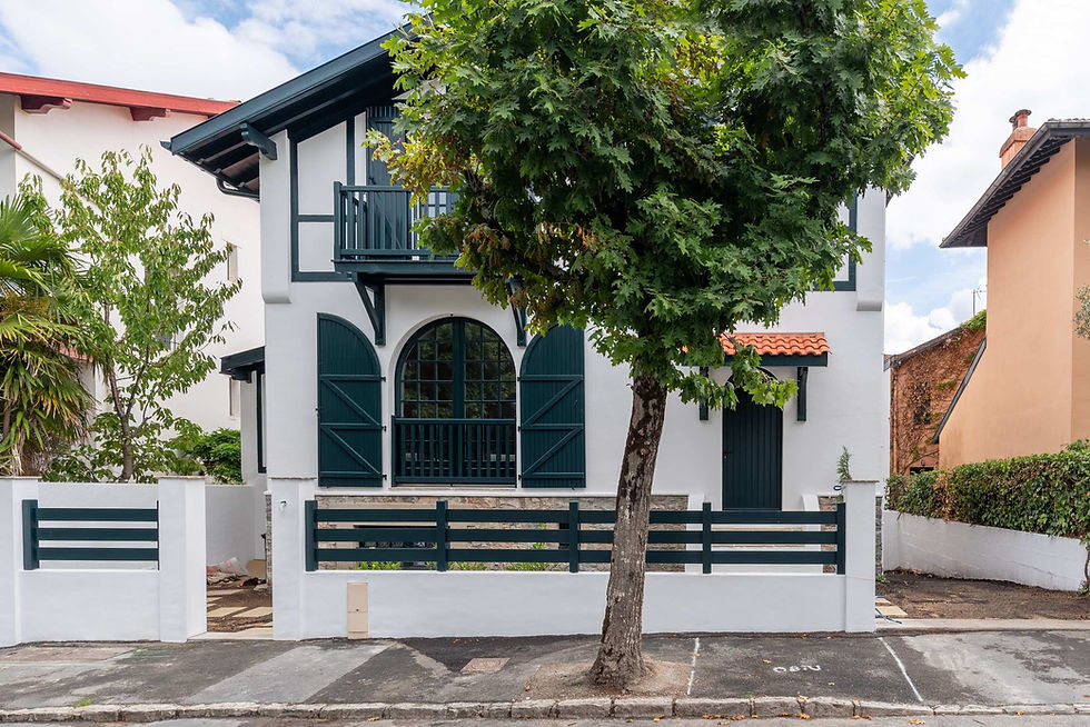 Rénovation complète d'une villa -Biarritz