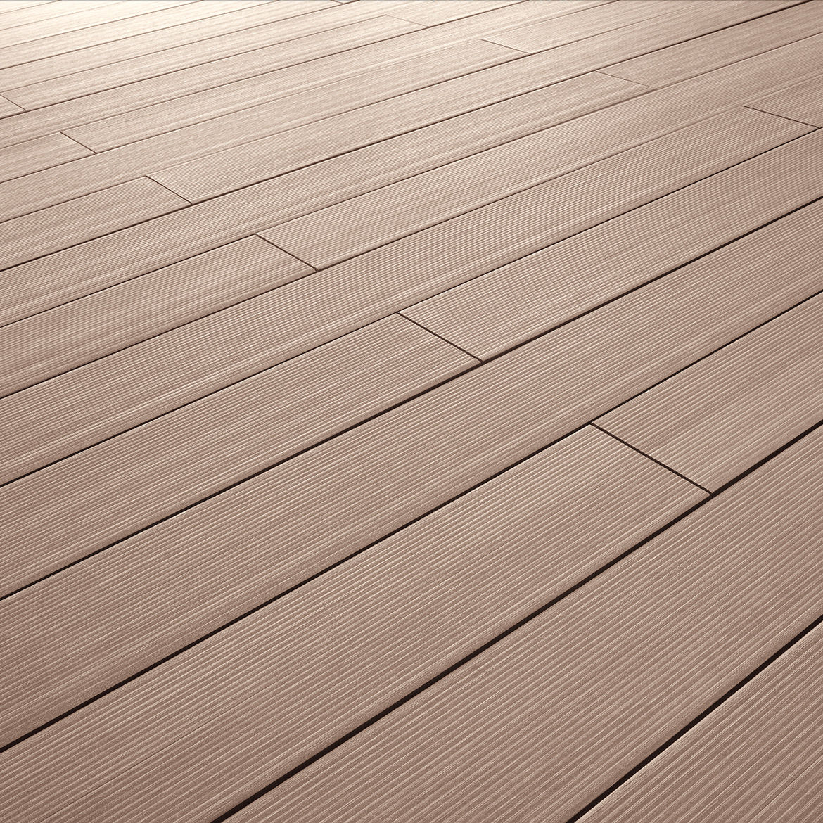 Massiv XL fijne structuur koffiebruin 196 x 21 x 5000 mm