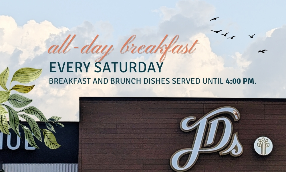 All day breakfast at JDs