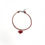 Thumbnail: tiny heart leather bracelet
