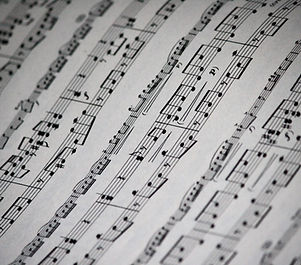 Sheet Music Close Up