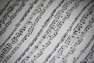 Sheet Music Close Up