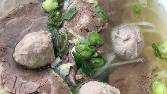 #106 flash Brisket, Beef Balls Noodle Soup
