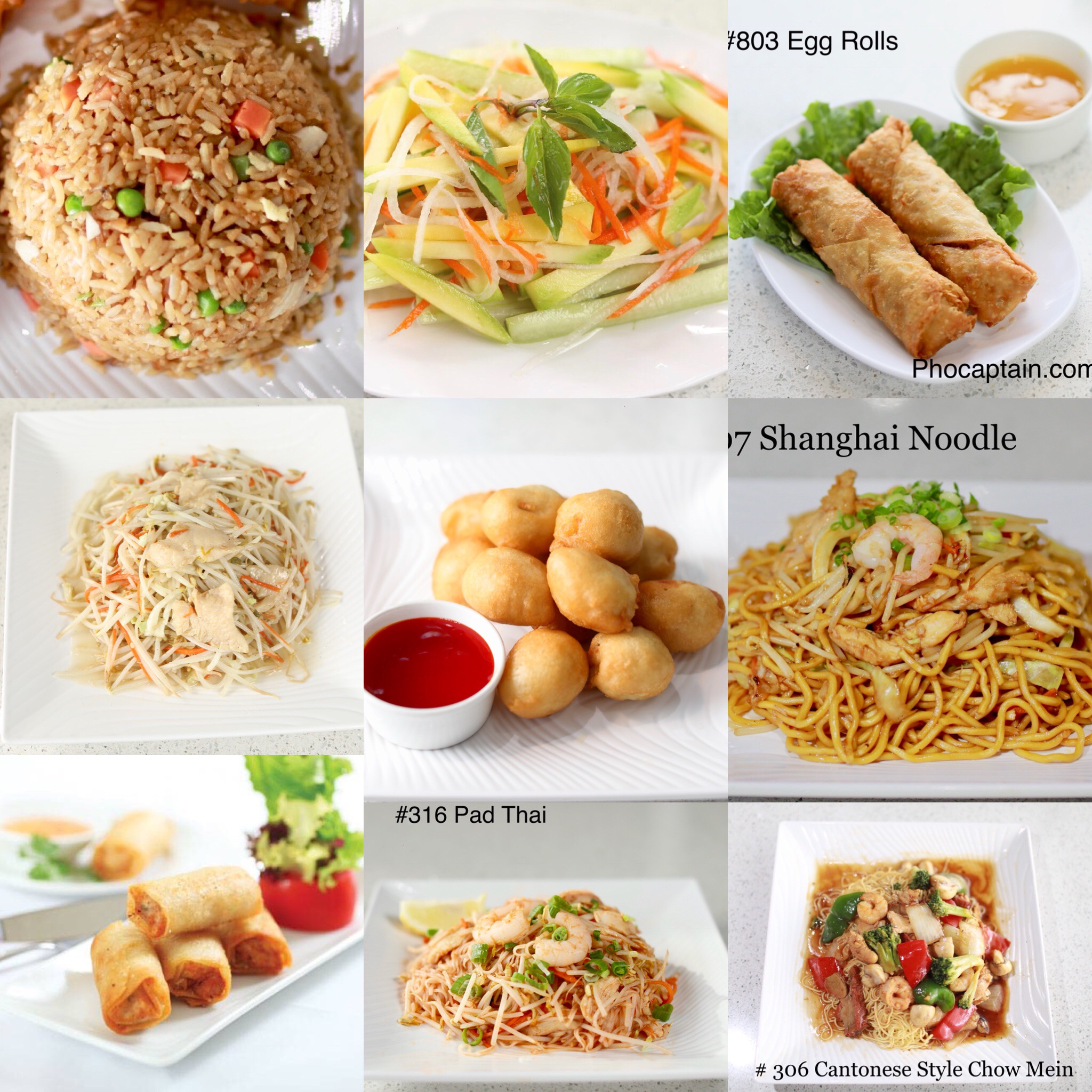 Arranged Food and Objects