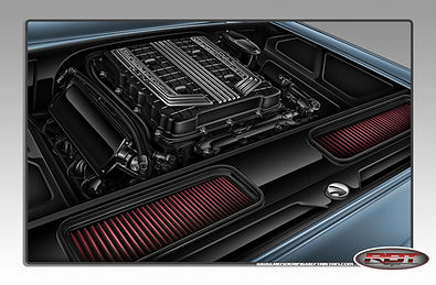 1961 Impala - Engine Bay