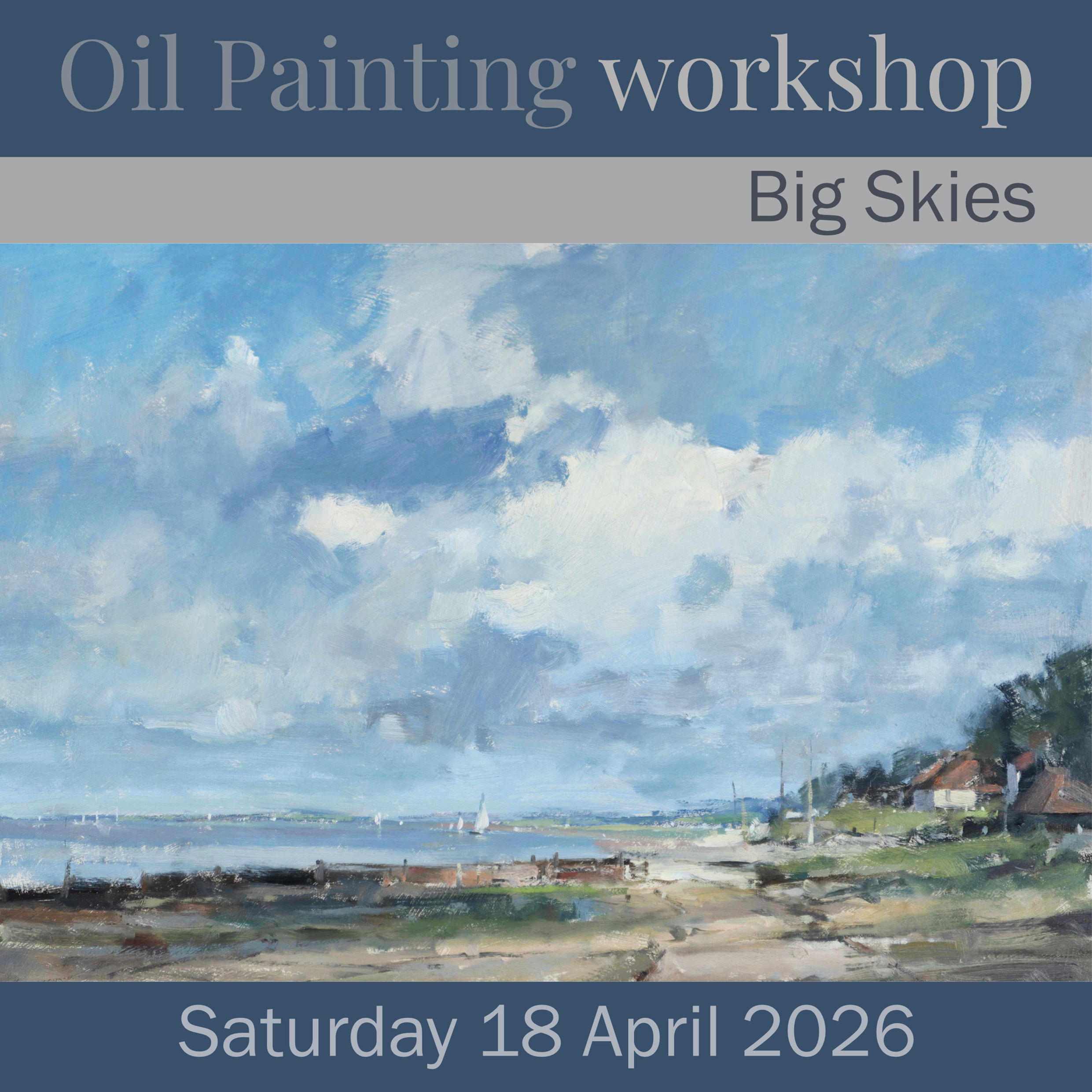 Big Skies, Saturday 18 April 2026 10am - 4pm