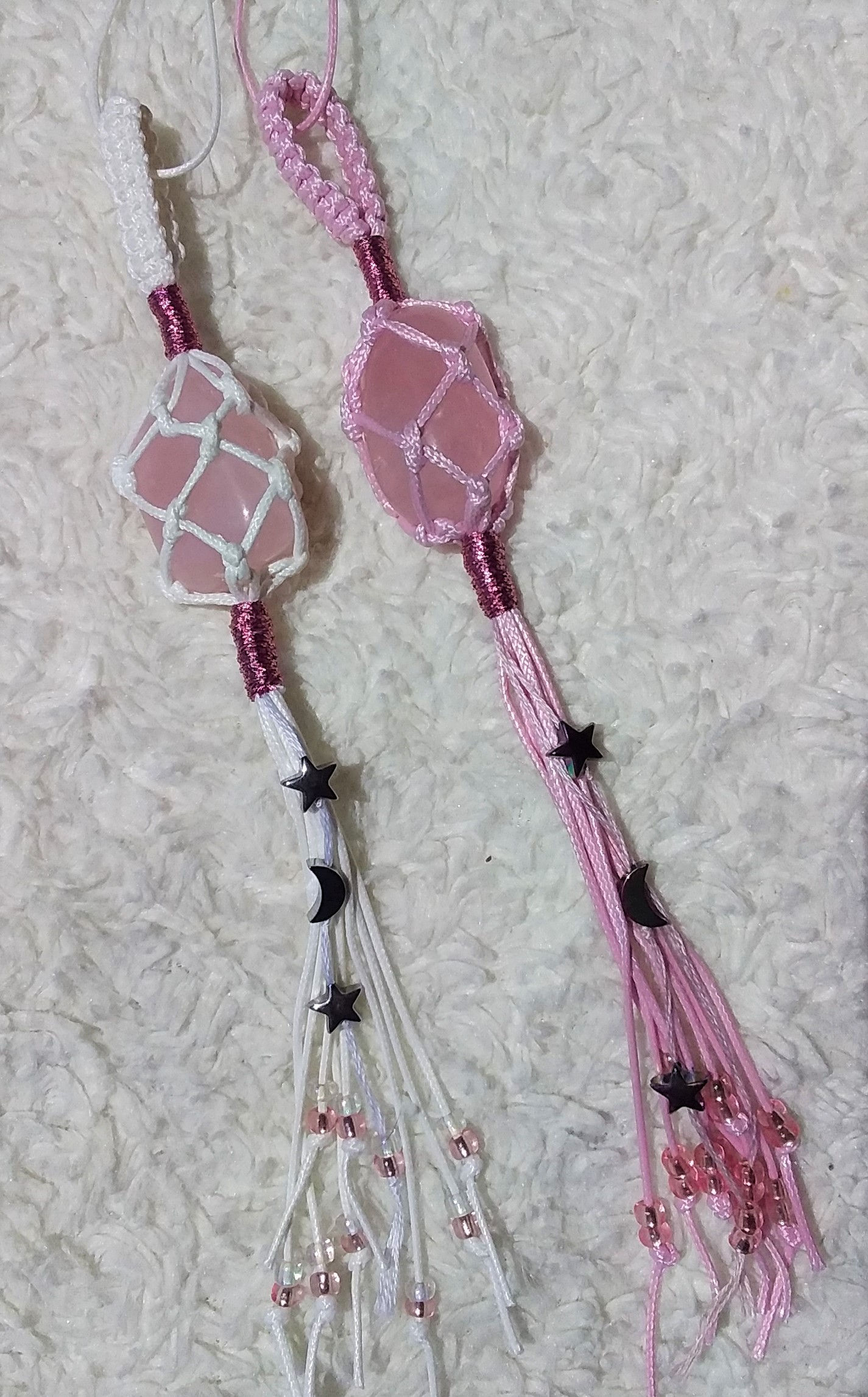 Rose Quartz Crystal Pendant