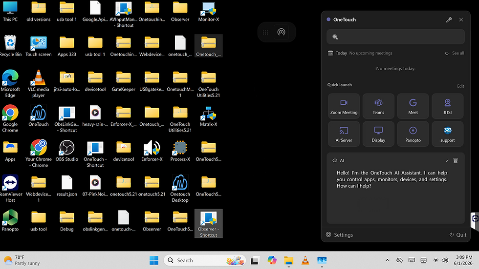 Thumbnail: Onetouch Desktop
