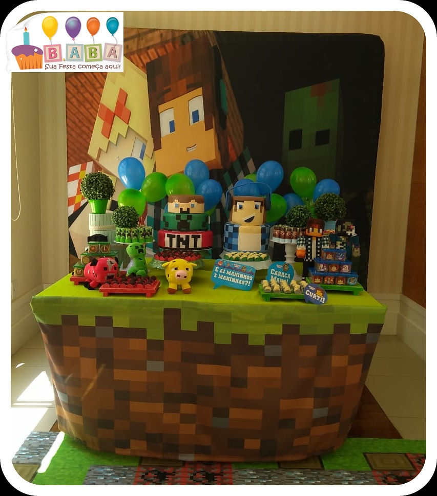 Festa Minecraft e Authentic Games
