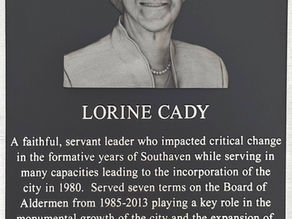 Lorine Cady: Southaven Tribute Hall