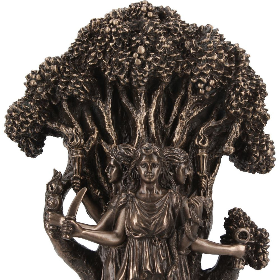 Thumbnail: TRIPLE MOON GODDESS HECATE 18.5CM