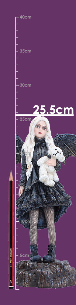 Thumbnail: GENTLE HOLD 25.5CM DARK FAIRY