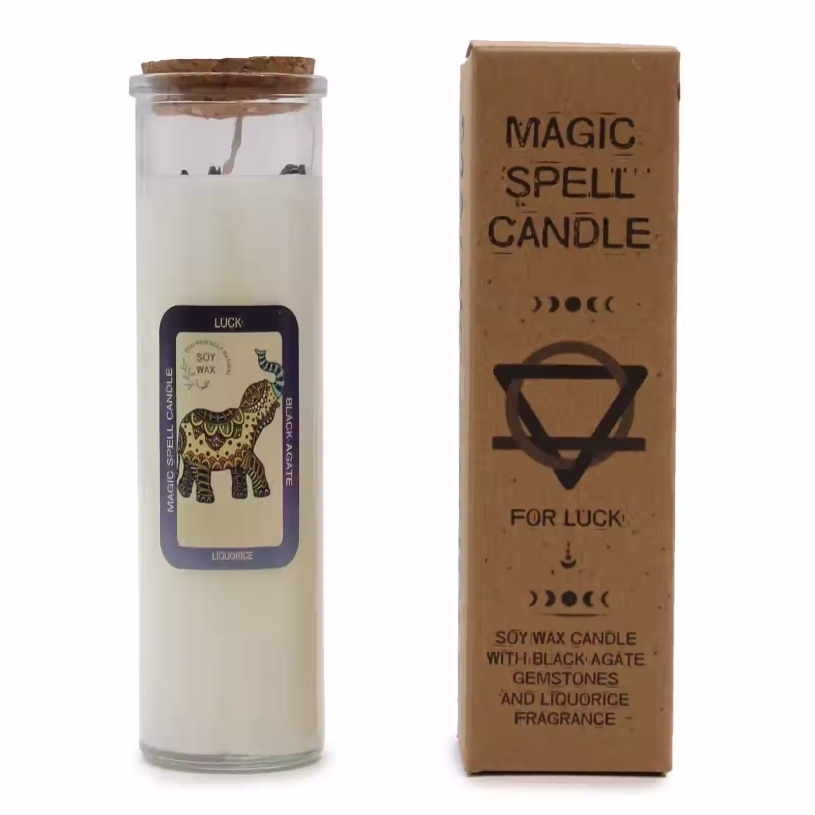 MAGIC SPELL CANDLE - LUCK