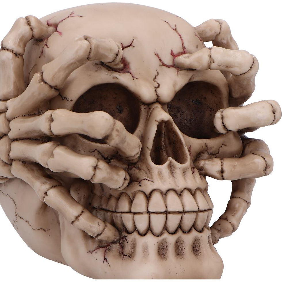 Thumbnail: CRACKED 15cm SKULL