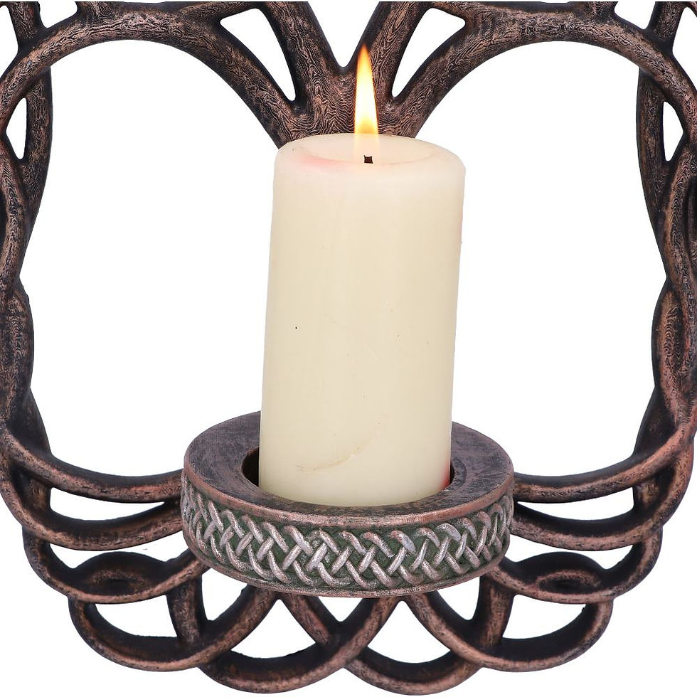 Thumbnail: TREE OF LIFE TEA LIGHT HOLDER 26CM