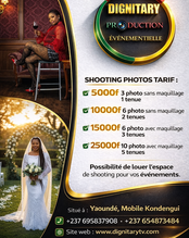 PROMO EXCEPTIONNELLE CHEZ DIGNITARY PRODUCTION !