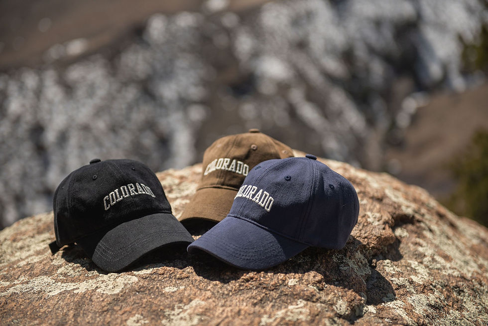 Thumbnail: Black Colorado Baseball Cap