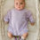 Thumbnail: Lavender Crewneck Bodysuit