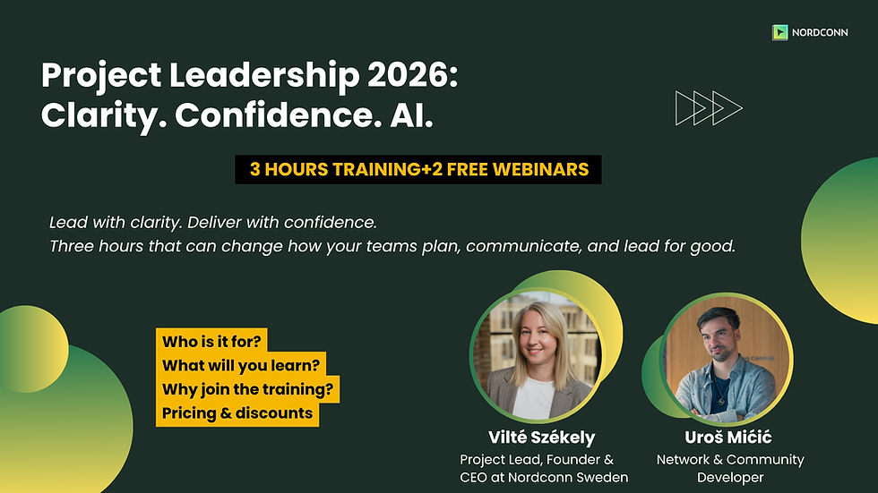 Lead with AI - Project Leadership for 2026