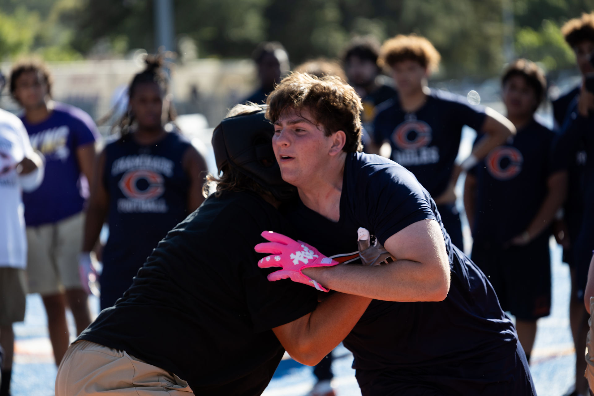 Chaminade Players in a 1v1 Showcase