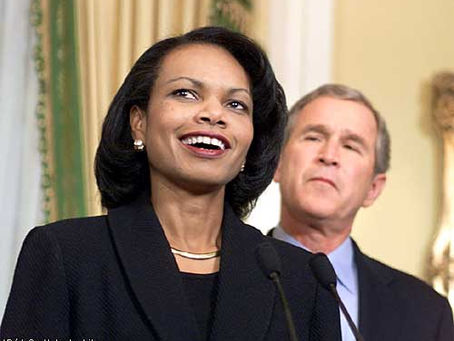 SECURITY ADVISER: Rice is a quiet power in White House
