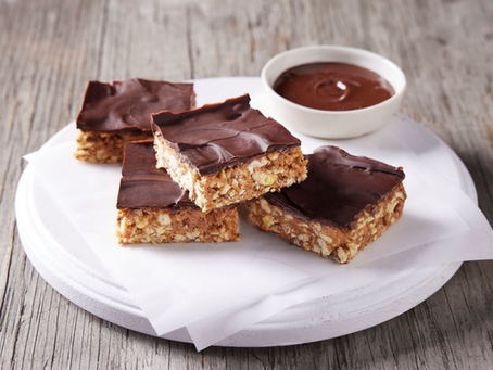 Chocolate Almond Slice