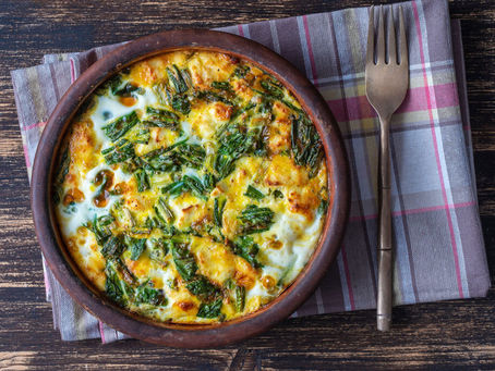Egg & Spinach Bake