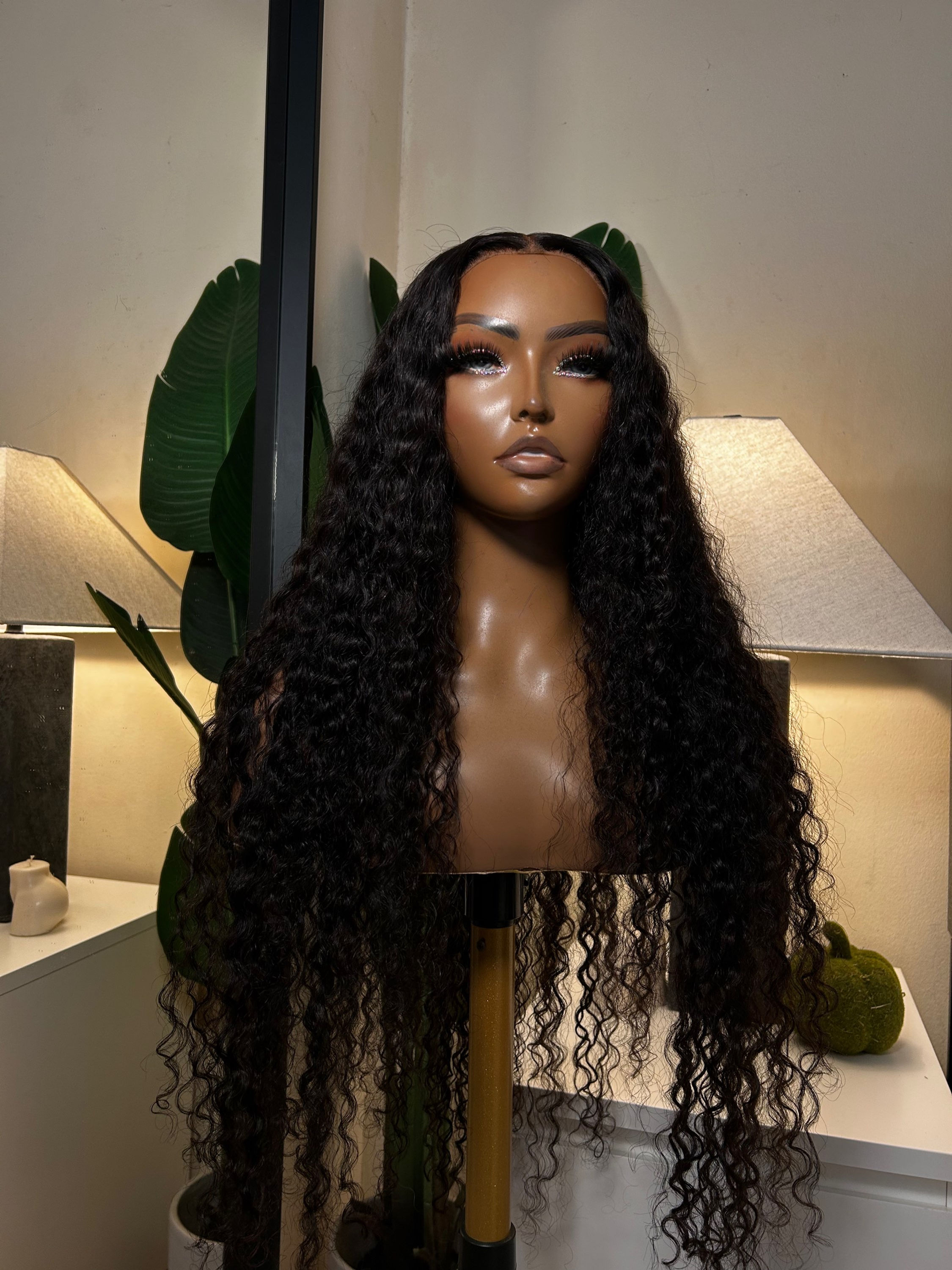 Used HD exotic curly wig 