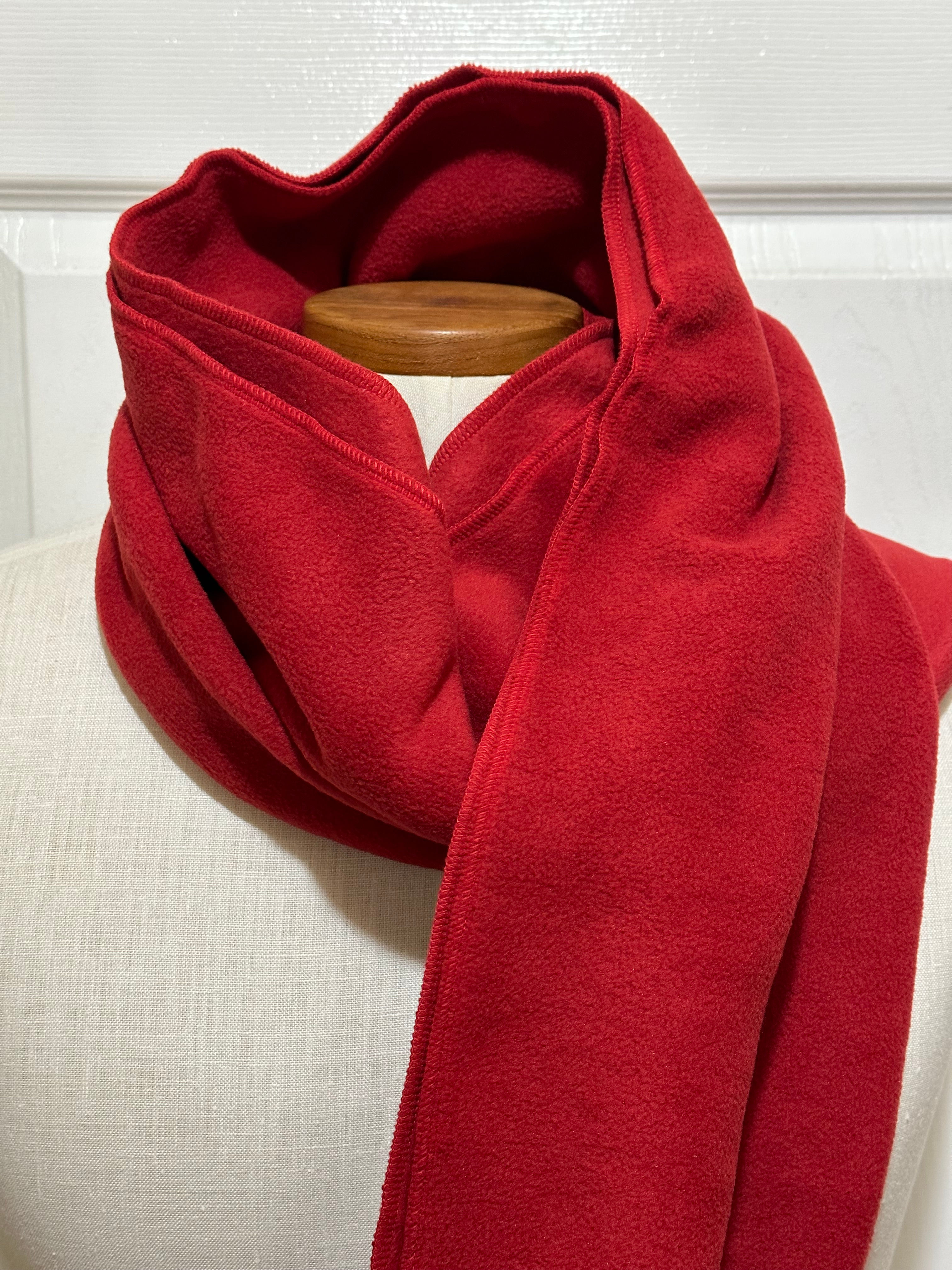 Red Winter Scarf