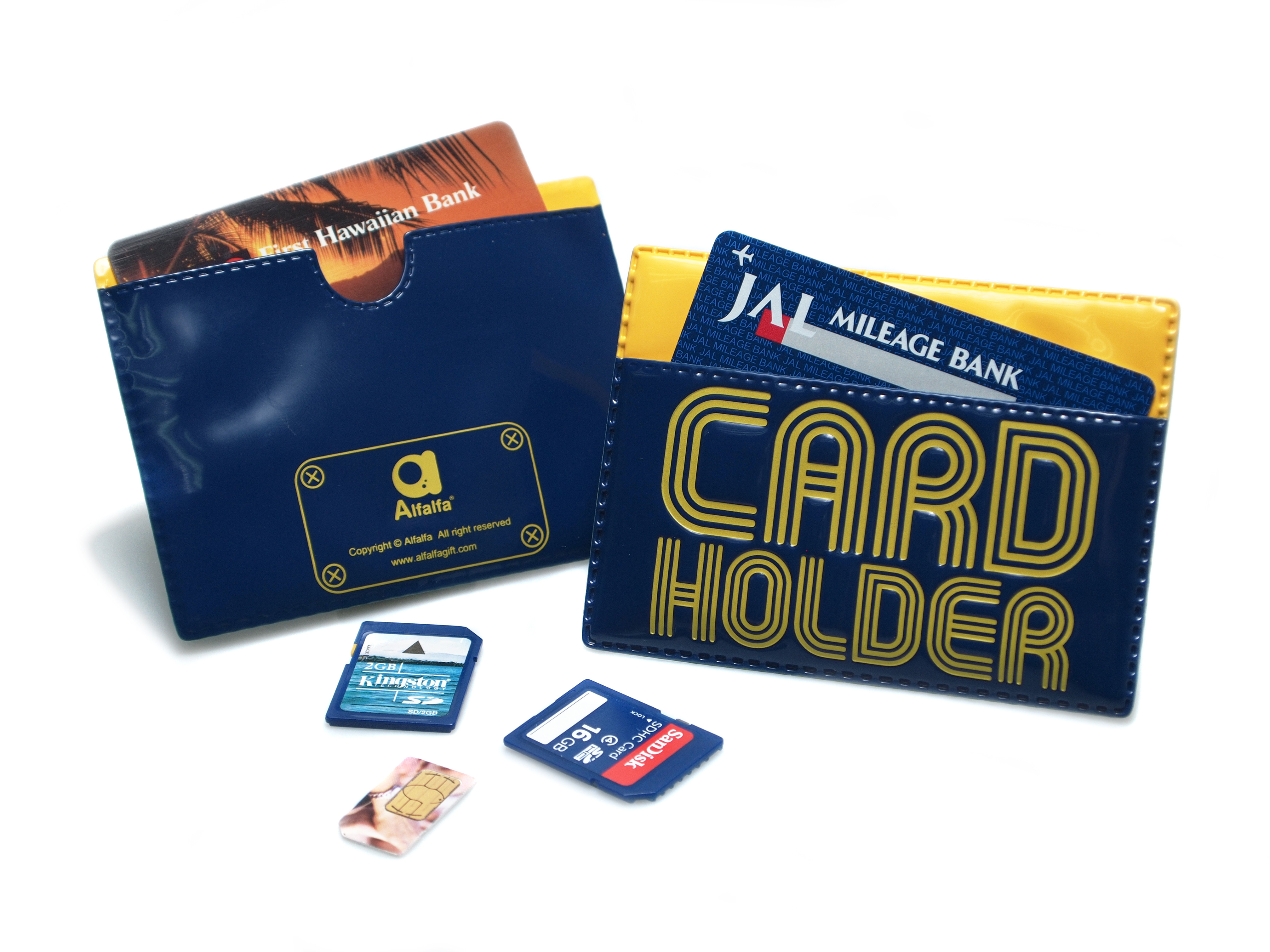 Rollog Card Holder(Navy)