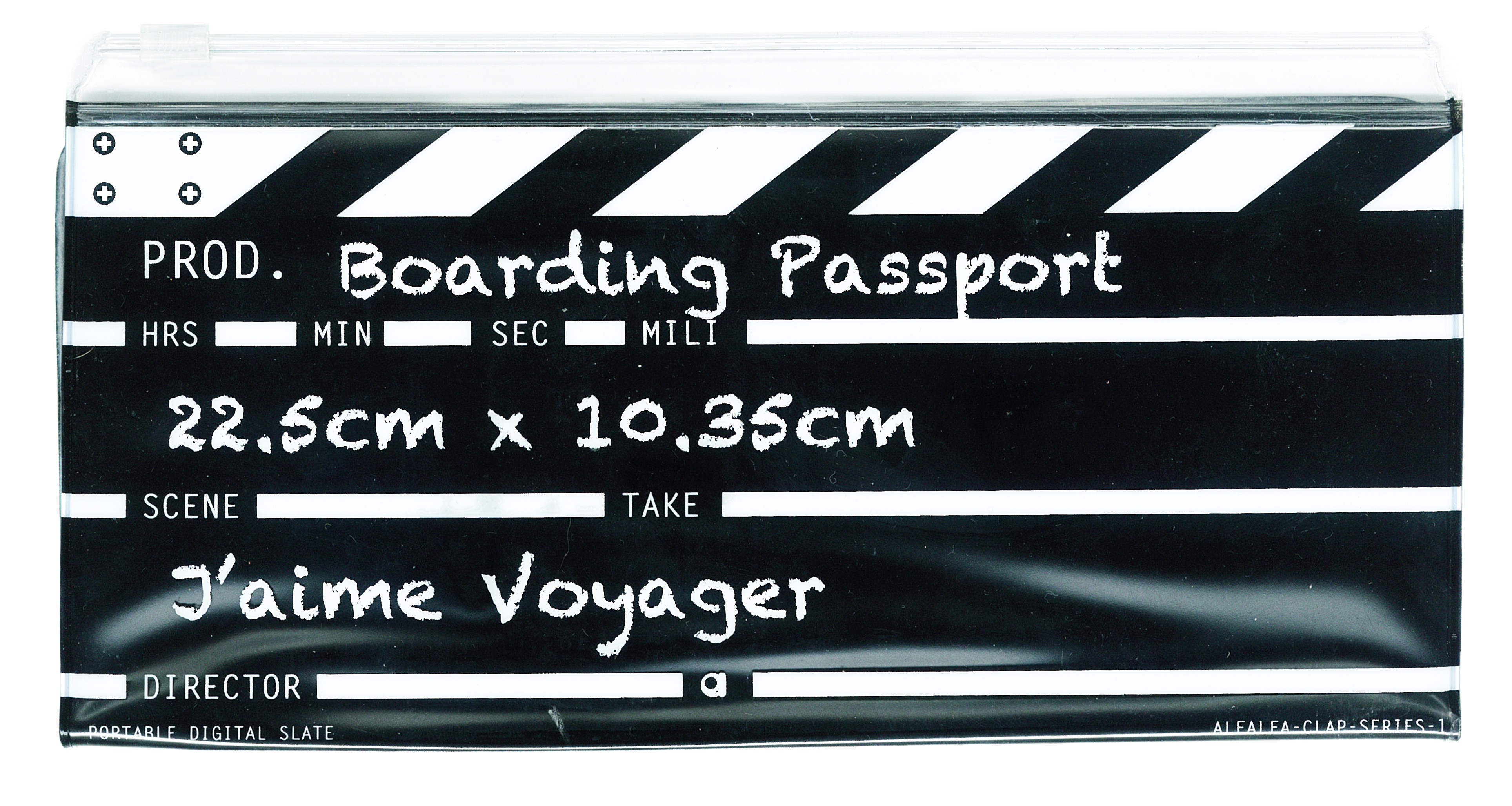 Director clap Long Boarding passport(Black)