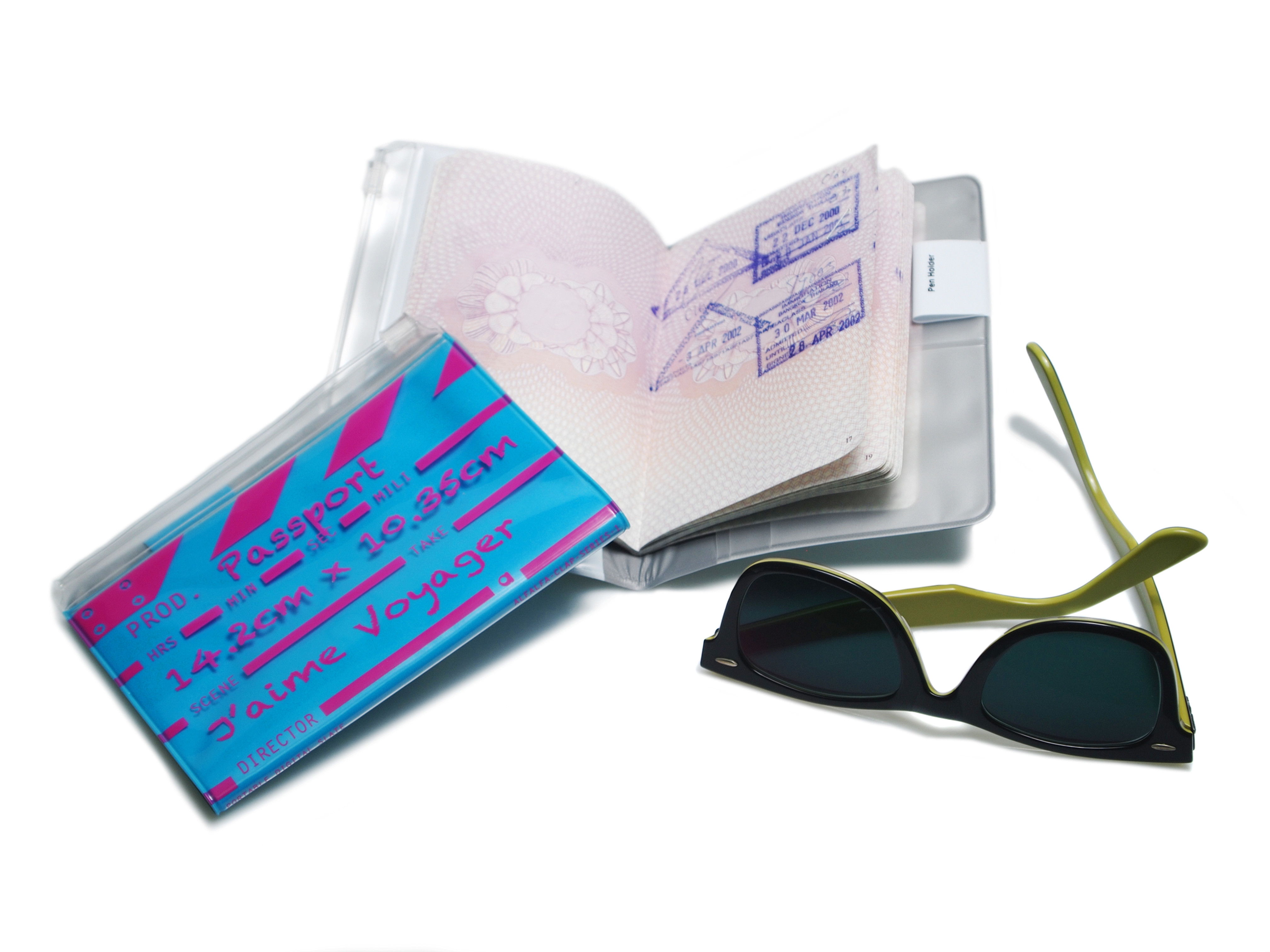 Director clap Classic passport - Blue