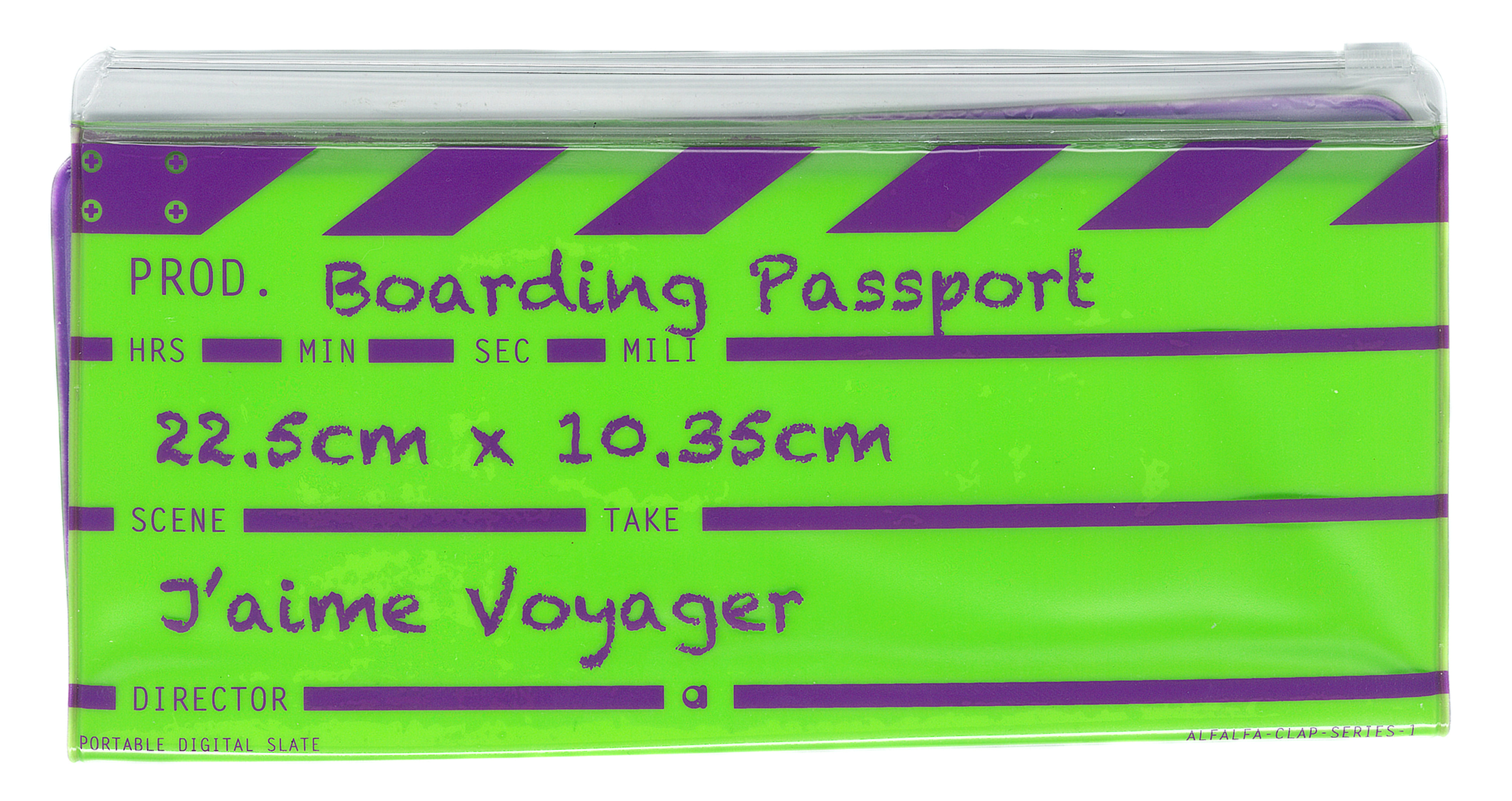 Director clap Long Boarding passport(Green)