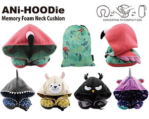 Animal Edition 3 Neck Cushion - 5 patter
