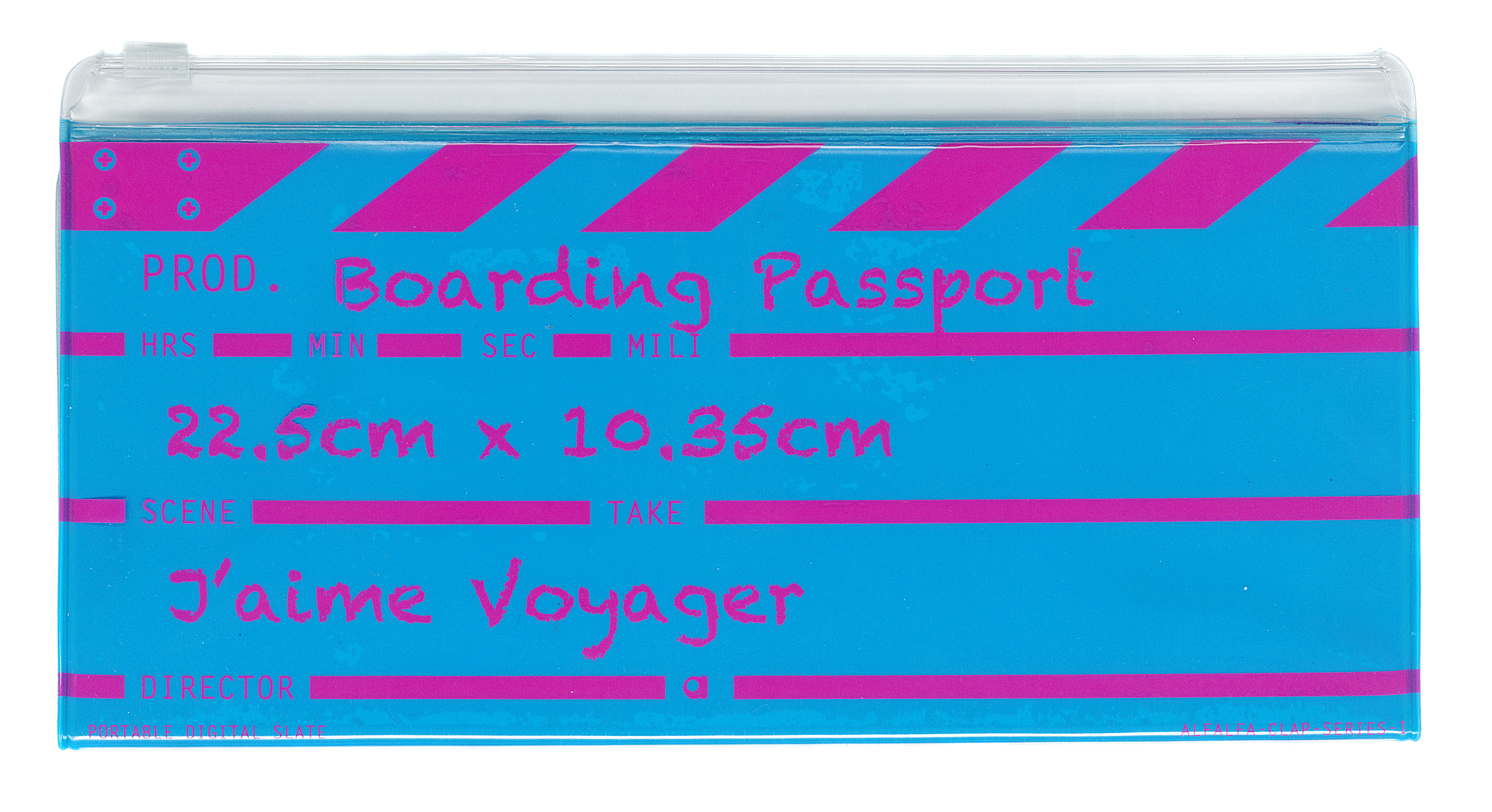 Director clap Long Boarding passport(Blue)