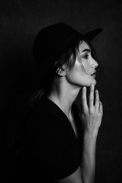 Wilhelmina model Hannah Hsu headshot