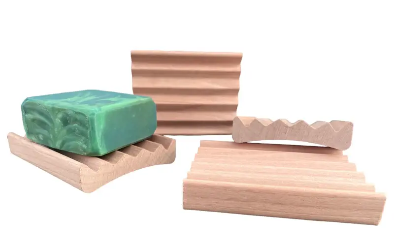 Alder Wood Soap Dish