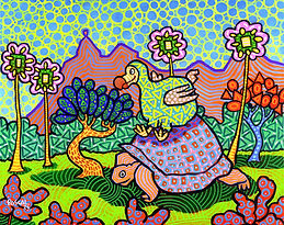 Can you write a 450 to 500 characters SEO description for this painting.