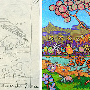 Before the Canvas: Sketching as the Birth of a Painting - Pascal Lagesse