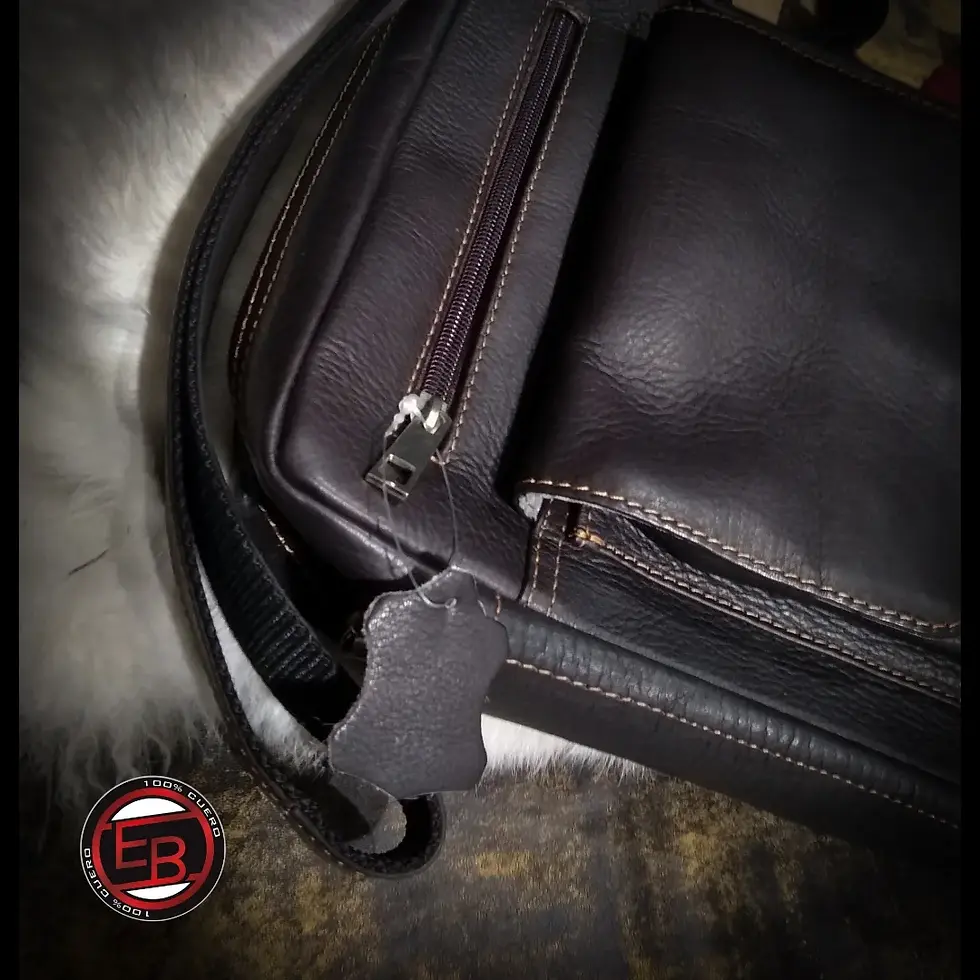 Miniatura: Bolso Carriel manos libres marrón 