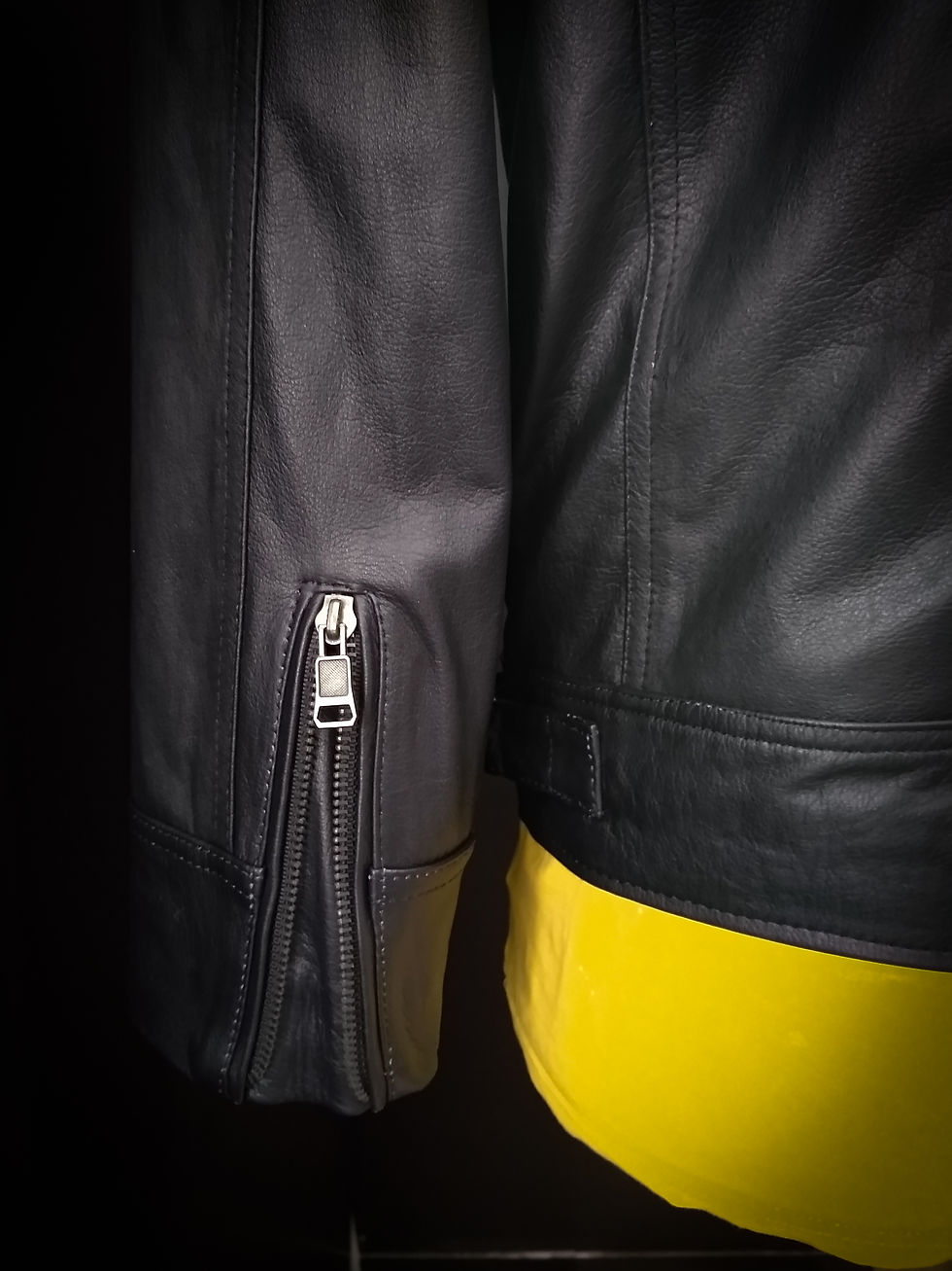 Miniatura: Chaqueta en cuero new sport A-36