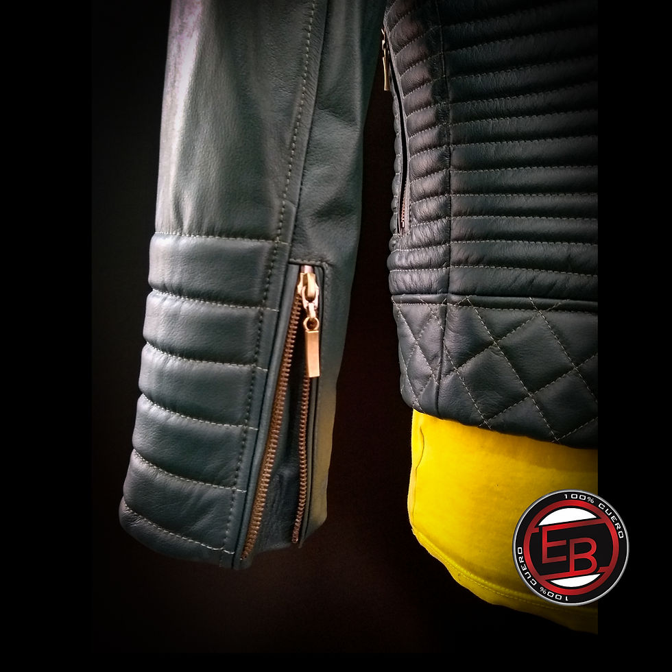 Miniatura: Chamarra A-40 hombre / verde militar 