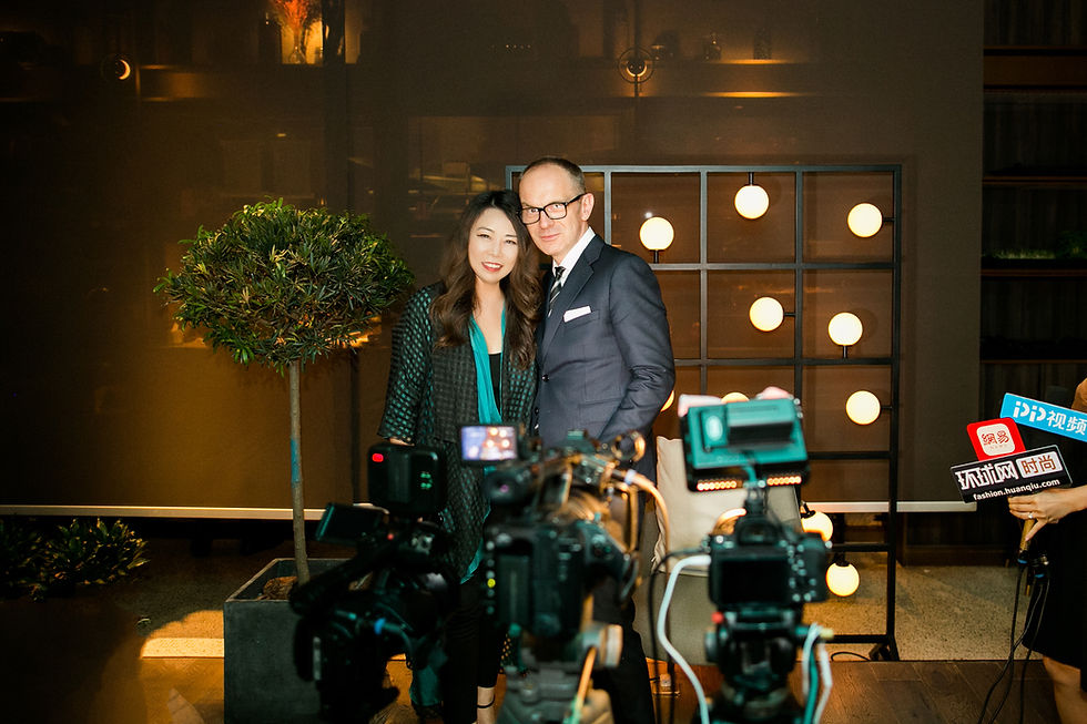 Grace Chen and Simon Collins