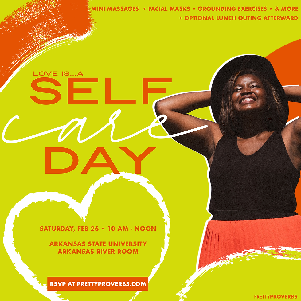 Pretty Proverbs Self-Care Day