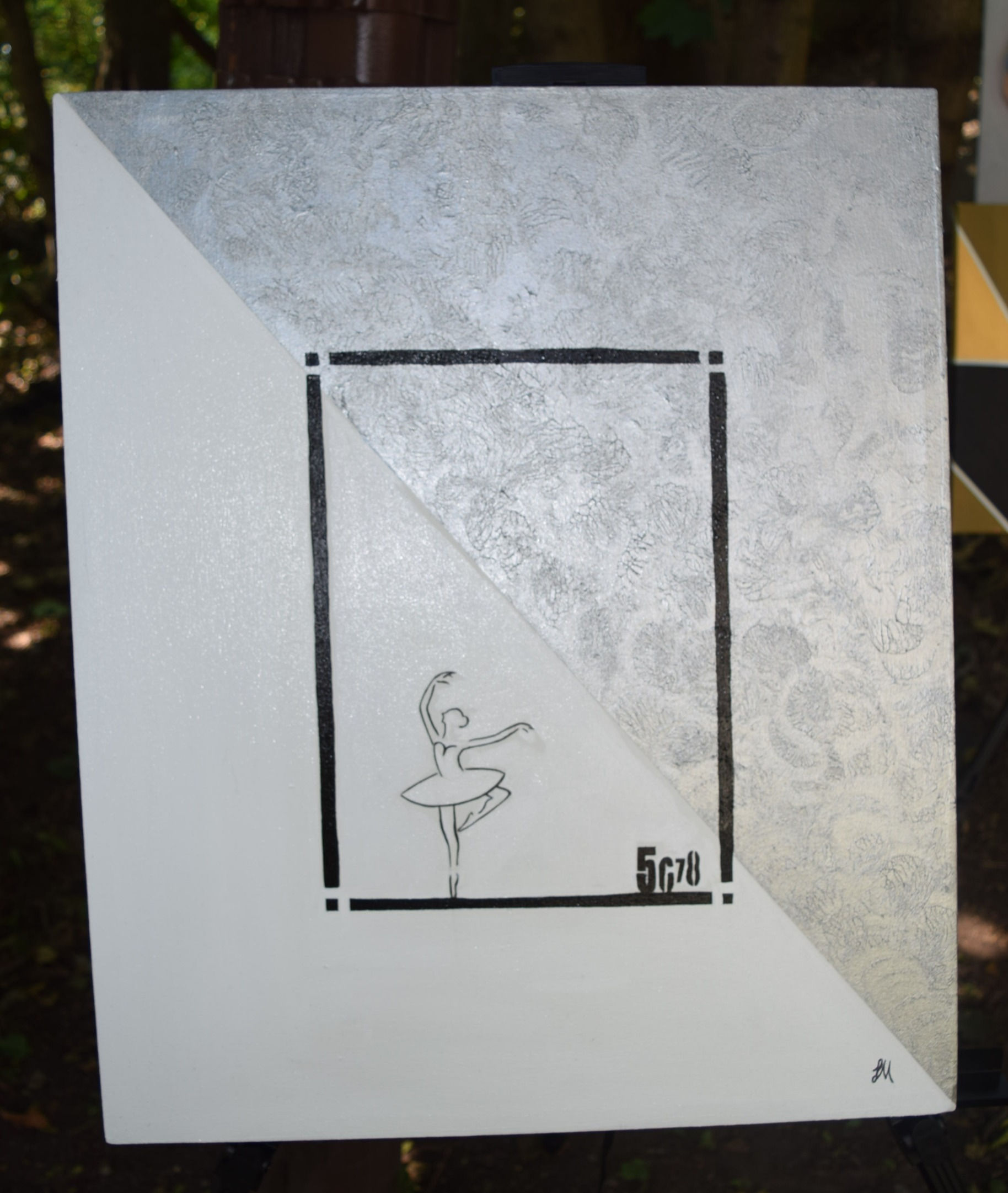 "5678" - Original Painting