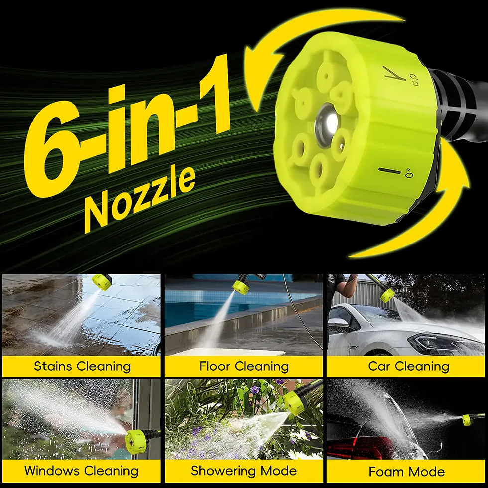 थंबनेल: 【Fathersdaygift】Seese Cordless Pressure Washer and Single Port Charger Base, Bot